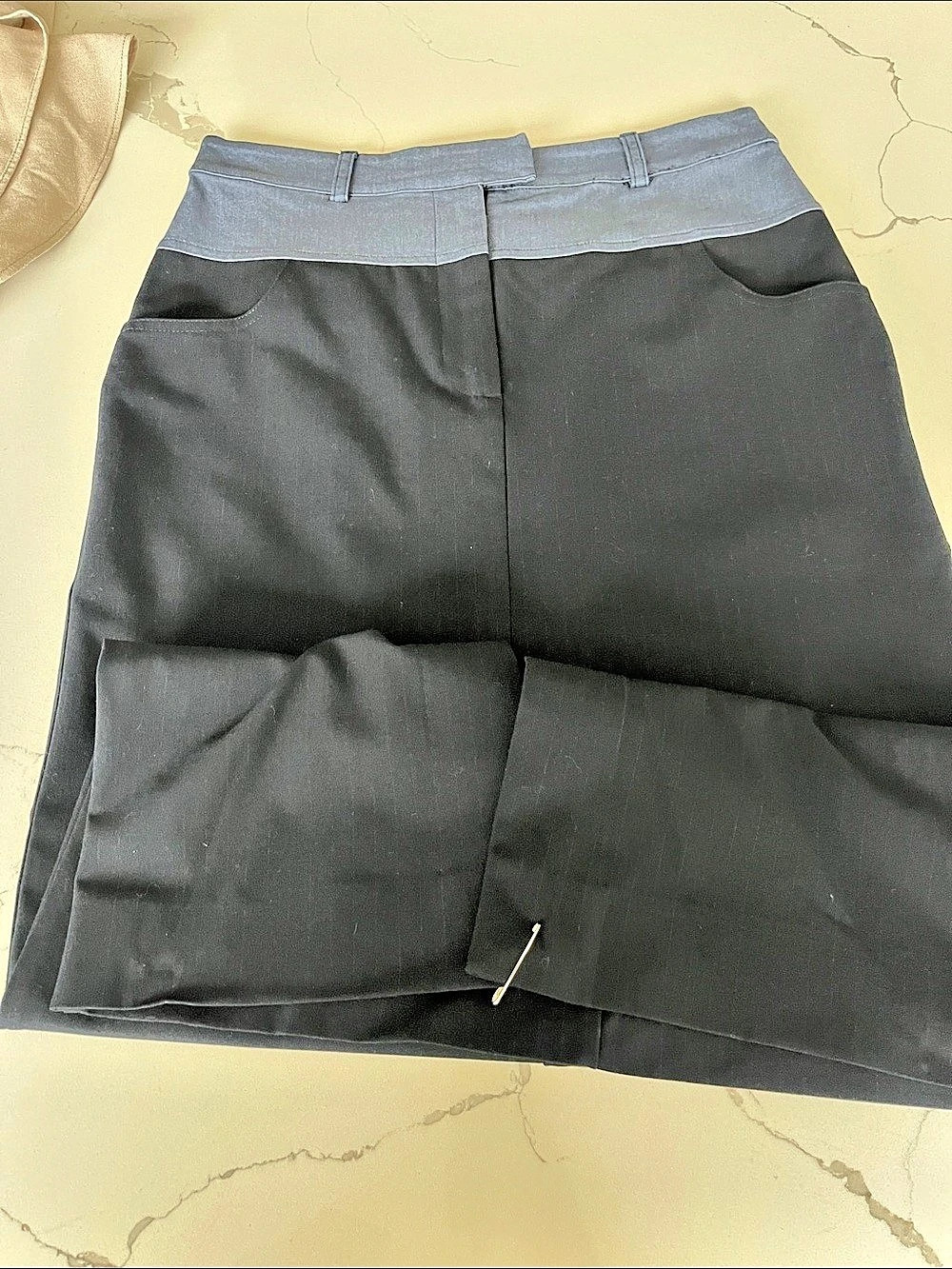 Zara Two-Tone long Skirt Size XS